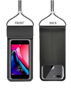 Buy Waterproof Phone Pouch,Waterproof Phone Case For iphone 14 13 12 11 Pro Max Xs Plus Galaxy S22 S21 Ultra,Ipx8 Cellphone Dry Bag For Vacation Up To 7" For Beach Pool Swimming Water Parks -1 Pack in UAE