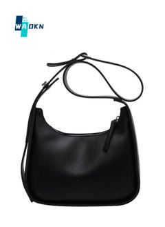 اشتري Women's Temperament Commuter Shoulder Bag, Ladies Fashion Armpit Bag Crossbody Bags Sling Bag Side Bag Carry Bag, Versatile Large-capacity PU Leather Carrying Bag Gift Bag في السعودية