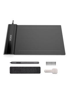 اشتري S640 Graphic Tablet With Passive Pen Black في السعودية