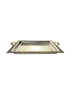 Buy Silverplated Large Size Rectangle Tray in UAE
