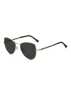 اشتري Women's UV Protection Aviator Sunglasses - Carol/S Blk Gold 56 - Lens Size 56 Mm في الامارات