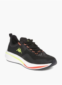 Buy Men's Logo Print Sports Shoes with Lace-Up Closure in UAE