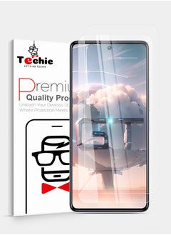 اشتري 2 Pack HD Tempered Glass Screen Protector for Infinix GT 10 Pro - Anti Reflection Anti Bubbles 9H Hardness 0.33 mm Rounded Edges Easy Installation في السعودية