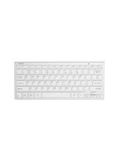 Buy Yesido KB11 Mini Design 2.4GHz and BT Wireless Connected Magic Keyboard for Laptop Computer Tablet - White in Saudi Arabia