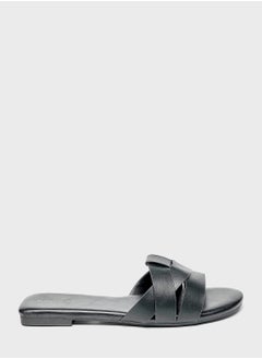 Buy Double Strap Flat Sandals in UAE