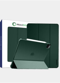 Buy iPad Case 2018/2020/2021 12.9 inch Shockproof Curved Edges apple case Anti Scratch protective case Green in Saudi Arabia