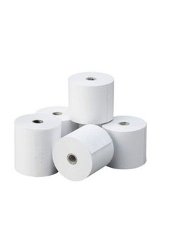 Buy Cash Machine POS Roll 76 X 70mm - White (box / 6 rolls) in UAE