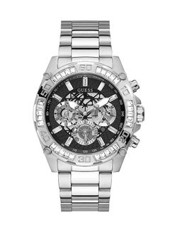 Buy Guess Men's Sport Multifunction Cut-Thru 46mm Watch GW0390G1 in Saudi Arabia