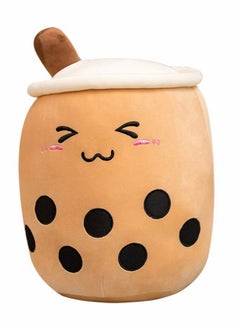 Buy Pillow 9.4 inch Stuffed Boba Plush Bubble Tea Plush Soft Milk Shaped Kawaii Toy Gifts for Boys Girls in UAE