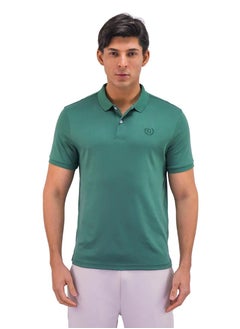 Buy Men's Liquid Touch Polo - Green in Saudi Arabia