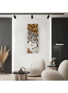 Buy Abstract Wood Wall Art By Woodeometry in Egypt