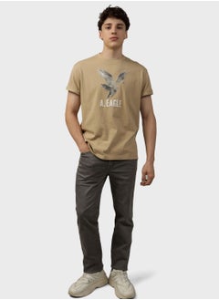 Buy Graphic Crew Neck T-Shirt in Saudi Arabia