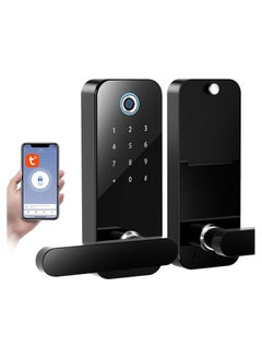 Buy Smart Lock,Smart Home,Electronic Digital Bluetooth Smart Deadbolt,Keyless Entry Door Lock with Keypads,Work with Alexa, Tuya APP Control for Home,Office,Apartment for Home Apartment… in UAE