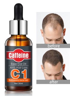 Buy Caffeine C1 Anti Hair Loss Essential Oil For Men & Women 30 ml 30ml in UAE