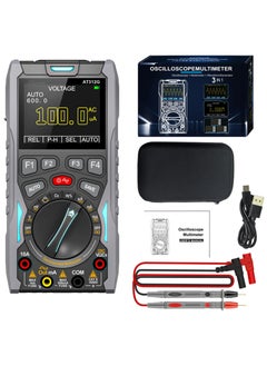 Buy AT312G 3 in 1 Oscilloscope Digital Scope Multimeter with 12MHz Bandwidth 50MSa/s Sampling Rate Built-in Generator Multiple Multimeter Tester Function in UAE