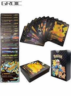 Buy 55Pcs Pokemon Rare Card,Pokemon Trading Card Game,Collection Cards Vmax Rares,Pokemon Board Game Rare Card in Saudi Arabia