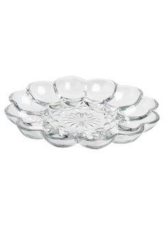 اشتري Presence Glass Egg Plate -86148 A/H في الامارات