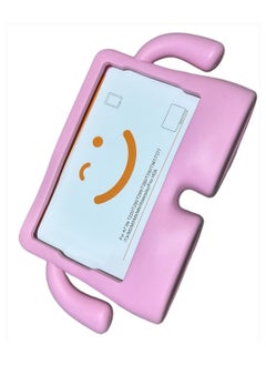 Buy Cartoon Shockproof Kids Friendly Case Stand For Samsung Tab A9 8.7 Inch 2023 - (Pink) in Egypt