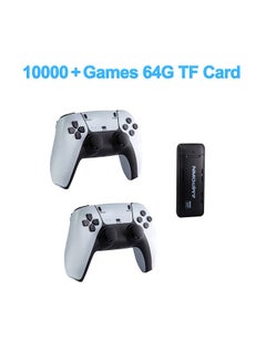 Buy U9 TV Game Stick With Two 2.4G Wireless Controller Retro Video Games Console Gaming Player Game Box in Saudi Arabia