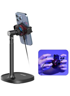 Buy Cell Phone Stand with Phone Cooler, Semiconductor Cooling Cell Phone Stand, Adjustable Angle Phone Stand for Desk Cell Phone Holder Flexible Phone Stand Holder in UAE