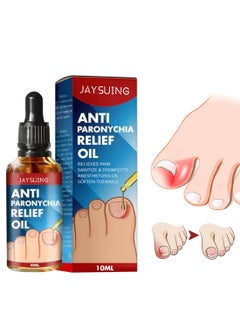 Buy Anti Paronychia Relief Oil Effective Best Nail Repair Solution Ingrown Toenail Treatment Pain Relief Oil for Damaged Thick and Discoloration Nail for Toenail Care in Saudi Arabia