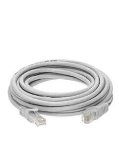 Buy 5M Ethernet Cable Cat6 Cable Network Cable High Speed Internet Shielded RJ45 Ethernet Patch Cable Compatible With Laptop, PC, PS5, PS4, TV, Modem, Router & Switch white in UAE