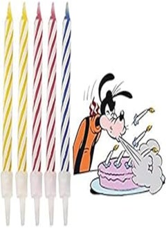 اشتري Unisex Magic Relighting Birthday Cake Relight Party Candles Gag Prank cake Accessories,WG010 في مصر