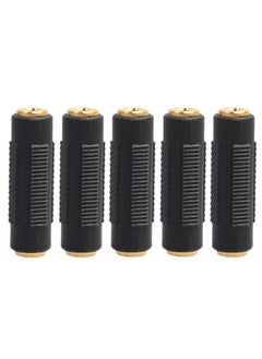 Buy 5-Piece Female To Adapter Set Black in UAE