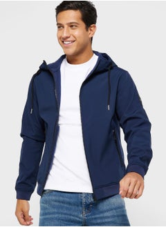 Buy Zippered Hooded Jacket in UAE