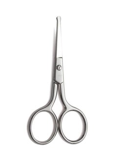 اشتري LIVINGO Premium Manicure Rounded Tip Scissors Multi-purpose Stainless Steel Cuticle Pedicure Beauty Grooming Kit for Nail, Eyebrow, Eyelash, Dry Skin, Nose Hair 3.5 inch في الامارات