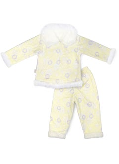 Buy Baby set with fur inner, two-piece pants + jacket in Egypt