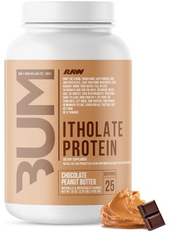 Buy Whey Isolate Protein Powder Chocolate Peanut Butter Cbum Itholate Protein in UAE