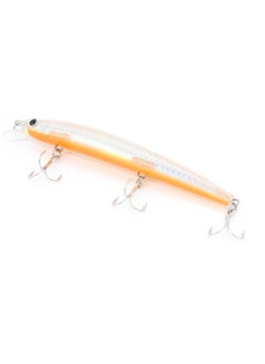 Buy Minnow Fishing Lure UV Reactive Professional Fishing Tackle - 130mm/15g - White in Egypt