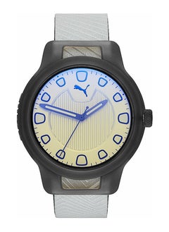 Buy Reset V1 Analog Quartz Watch for Men With Silver Silicone Band- 5 ATM - P5032 in UAE