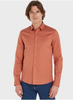 Buy Essential Poplin Slim Fit Shirt in Saudi Arabia