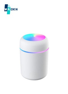 Buy Humidifiers for Bedroom, Cool Mist Humidifier for bedroom, USB Portable Desk Humidifier with Colorful lights, Quiet Ultrasonic Humidifier for Travel & home & Office & Car in Saudi Arabia