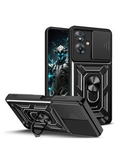 Buy Phone Cover for Oppo A79 5G with Slide Camera Cover Military Grade Drop Protective Phone Case with Magnetic Car Mount Holder in Saudi Arabia