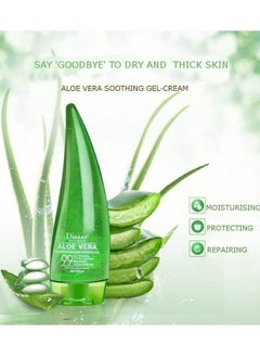 Buy Aloe Vera Gel 99% Soothing and Moisturizing Gel Oil Control Acne After-sun Repair 250 ML in UAE