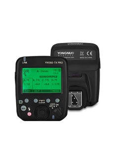 اشتري YN560-TX PRO 2.4G On-camera Flash Trigger Speedlite Wireless Transmitter with LCD Screen for Nikon DSLR Camera في الامارات