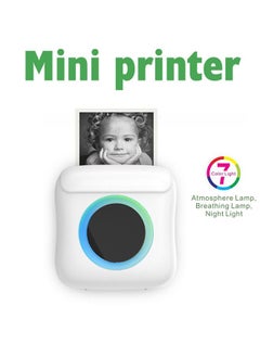 اشتري Mini Portable Thermal Printer with 1 Roll Paper في السعودية