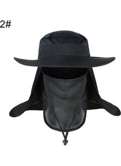 اشتري Unisex Sun UV Protectiom Mesh Bucket Hat 20 x 10 20cm في الامارات