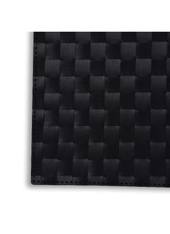 Buy Brooks 4-Piece Woven Placemat Set 30X45Cm - Black in UAE