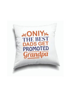 اشتري Grandpa's Day Special Birthday and Father's Day Throw Pillow 40x40 cm - Perfect Grandfather Gift - Thanksgiving Gift for Grandfather - Grandpa Cushion Cover for Sofa Bed في الامارات