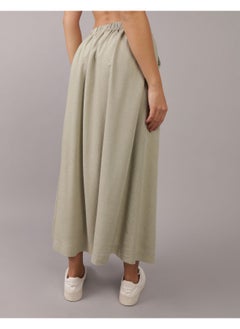 Buy AE Button Front Midi Skirt in Saudi Arabia