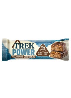 Buy TREK Protein Power Bar Millionaire Shortbread 1 bar of 55g  Single in UAE