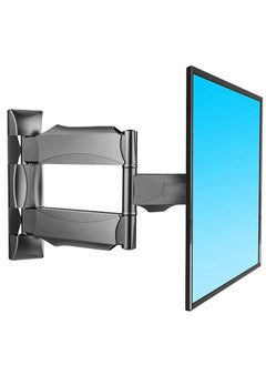 اشتري TV Bracket 32"-55" Flat Panel LED LCD TV Wall Mount Full Motion 3 Swing Arms Monitor Holder في الامارات