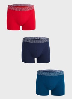 اشتري 3 Pack Logo Band Trunks في الامارات