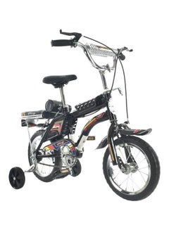 اشتري دراجة اطفال كلاسيك ميتاليك بدون انابيب بفرامل قرصية مقاس 12 للاطفال في السعودية
