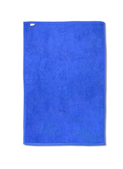 Buy Hotel Linen Klub 1PC LUXURY Hotel Spa Shower/Bathtub Mat  - 100% Cotton 900 GSM Terry Dobby Border Ring Spun - Super Soft ,Quick Dry,Highly Absorbent , Size : 50 x 80cm,Royal Blue in UAE