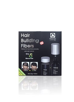 Buy HAIR BUILDING FIBERS 22g & HAIR LOCKING SPRAY 100ml in Saudi Arabia